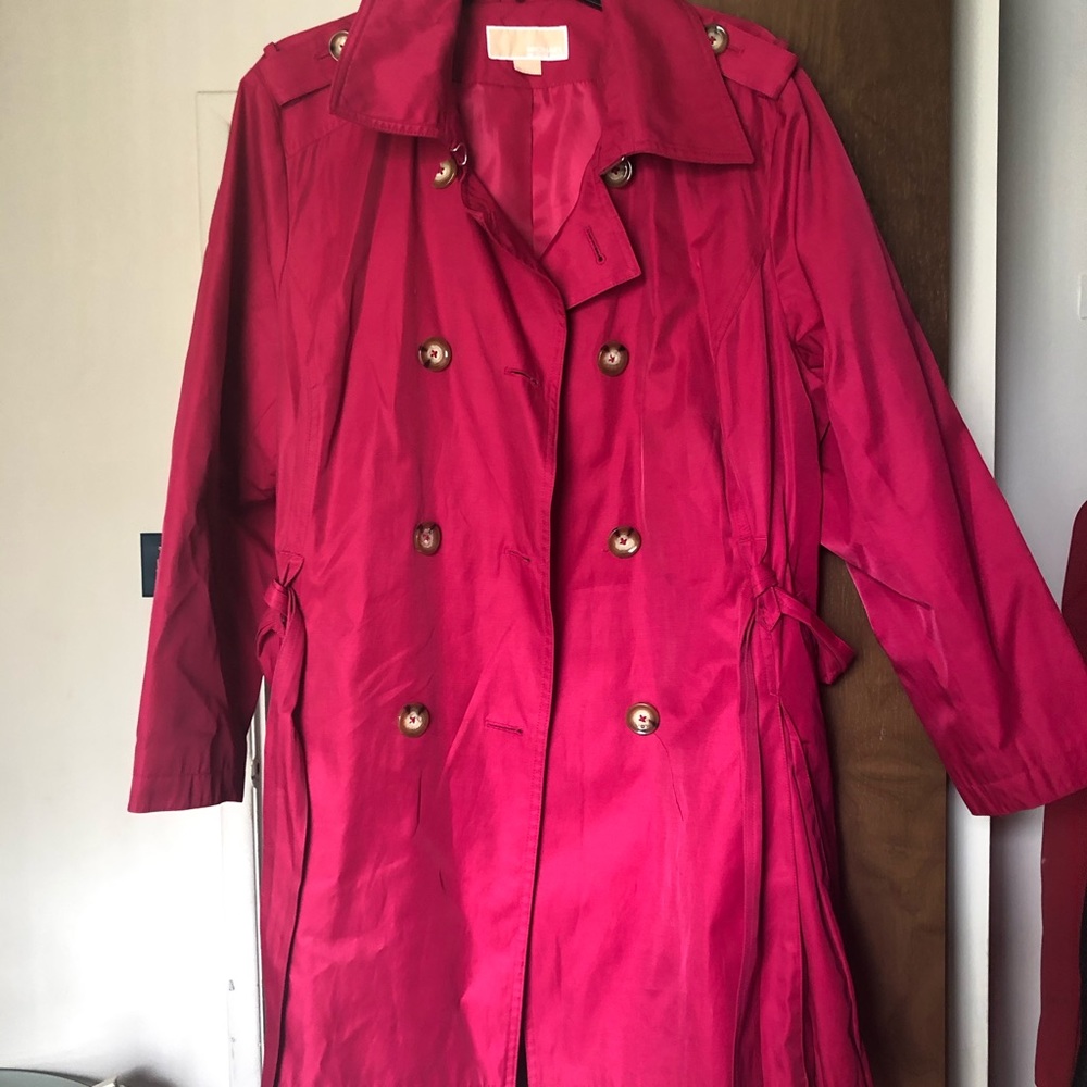 Hot Pink Michael Kors Trench